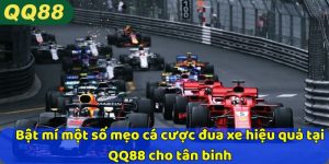 Bật mí mẹo cá cược đua xe hiệu quả tại QQ88 cho tân binh